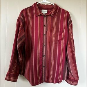 American Eagle Long Sleeve Button Up